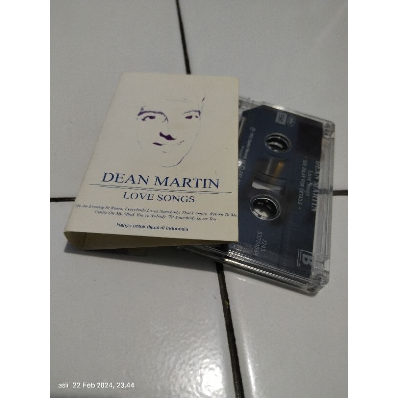 kaset pita dean martin / love song