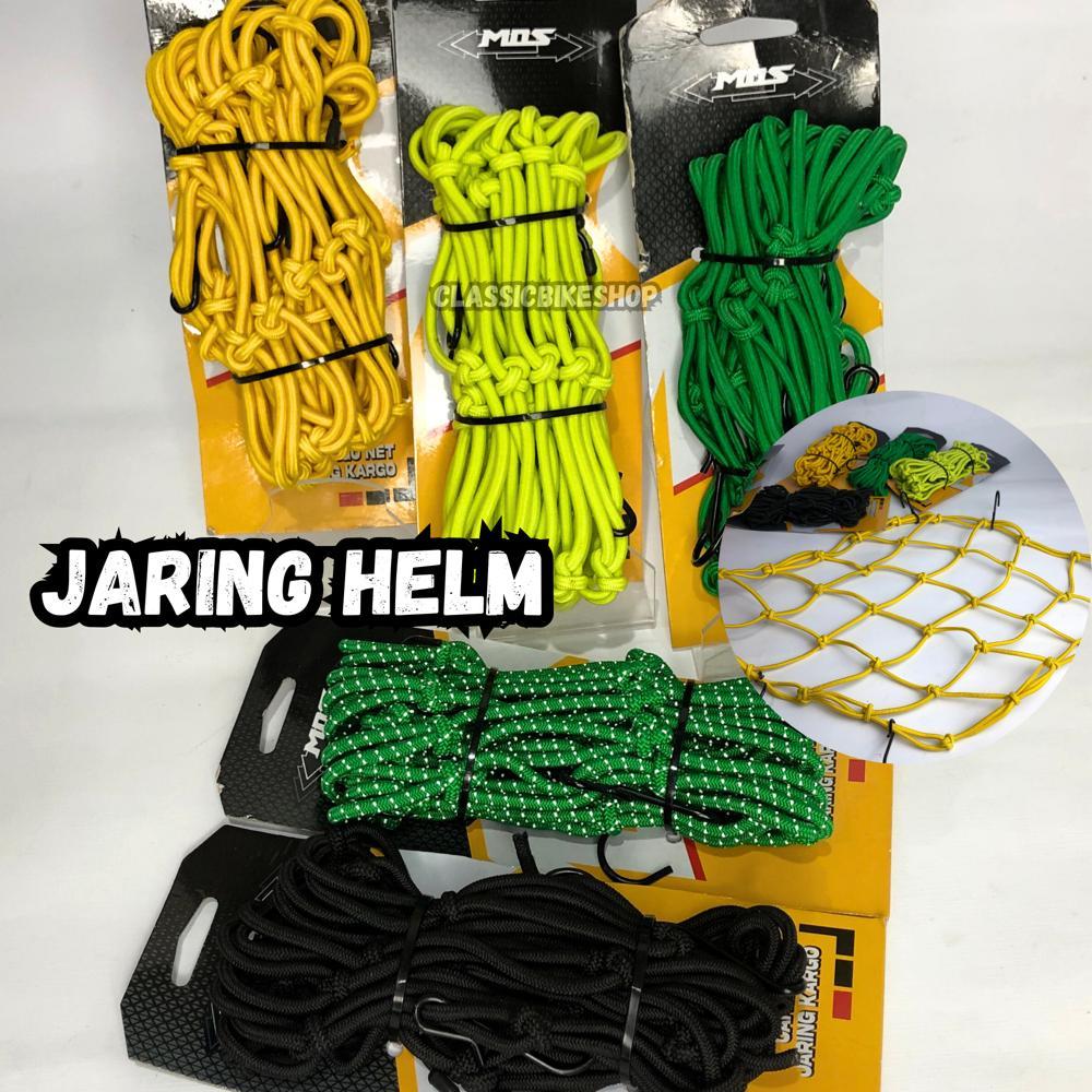 JARING HELM PENGIKAT HELM TALI JOK MOTOR TALI JALA PENGIKAT HELM MOS