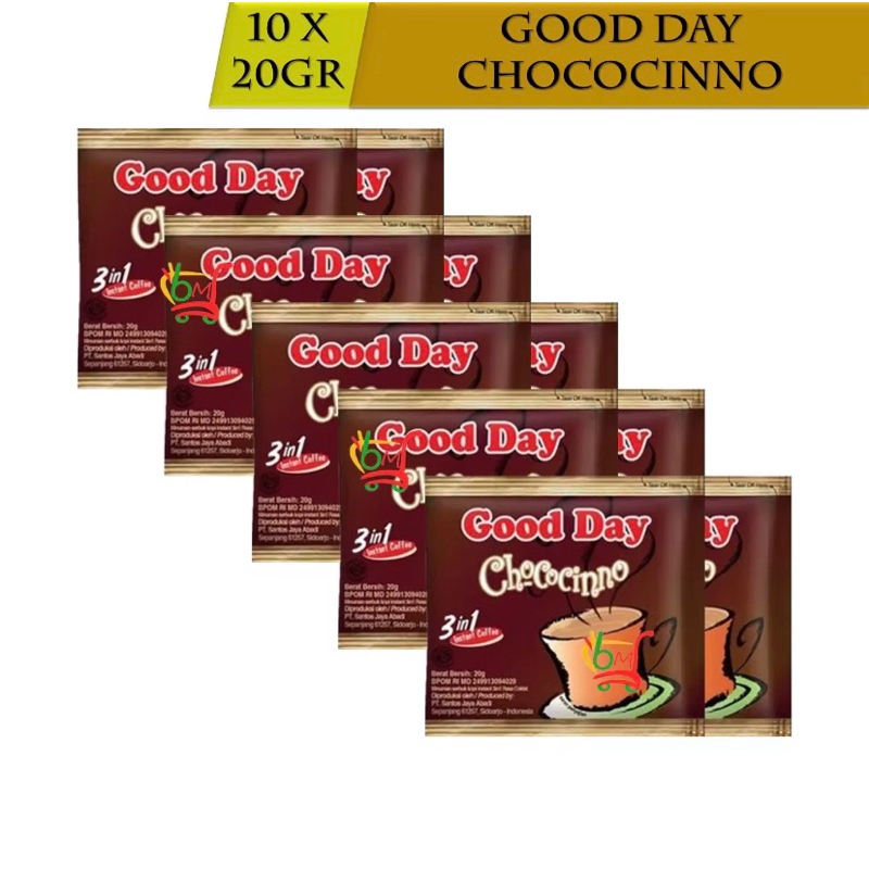 

GOOD DAY CHOCOCINNO 3in1 1rcg 10x20g