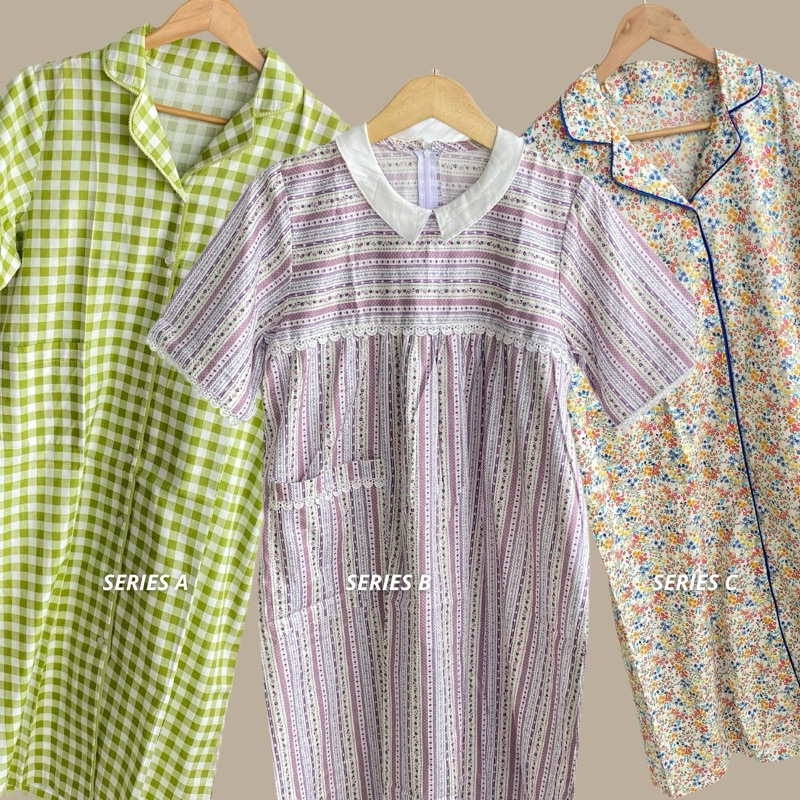 Daster Premium Katun Jepang | Dress Katun Jepang | Random Series