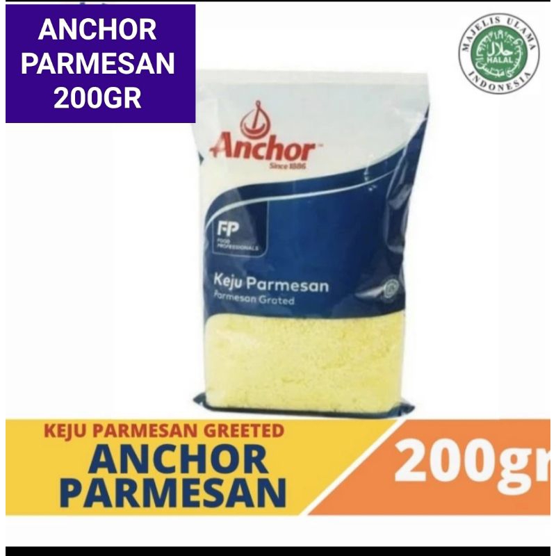 

Anchor parmesan Grated 200gr