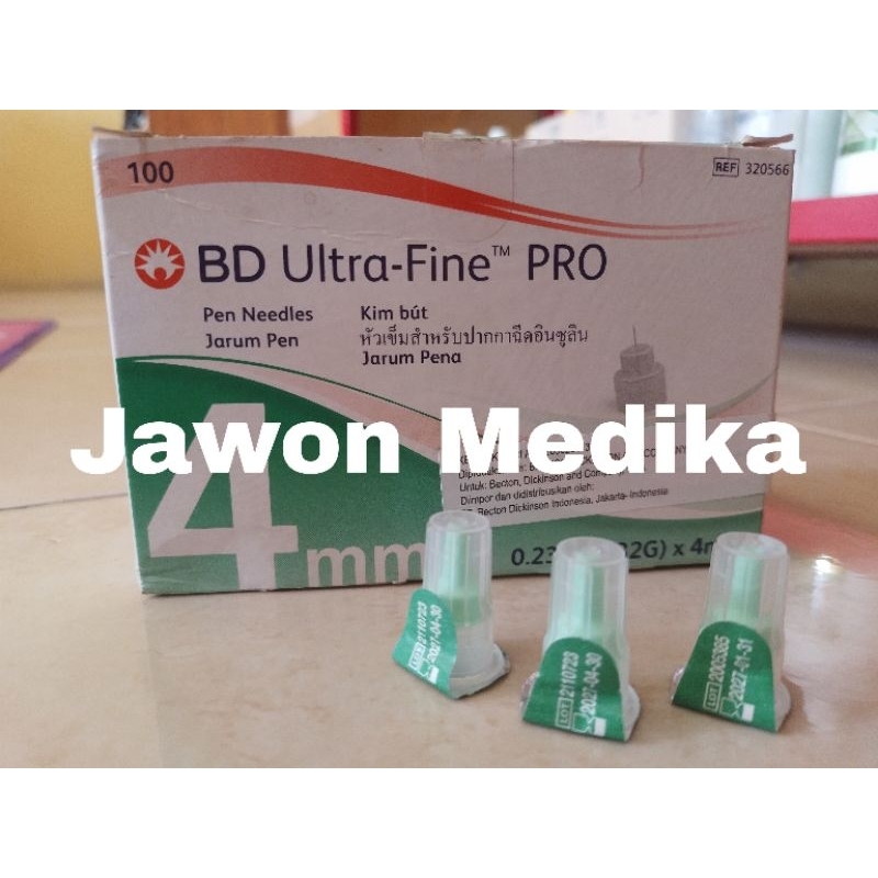 Jarum Insulin BD Hijau 4 mm/BD Ultra-Fine Pen Needles 4 mm