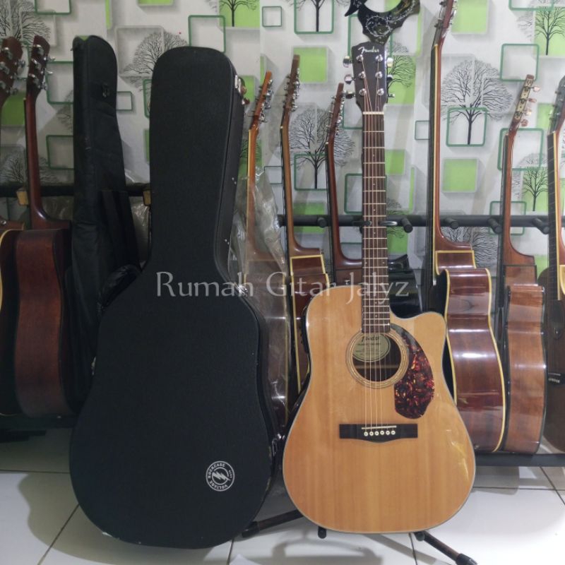 gitar bekas second fender cd140-sce nat original
