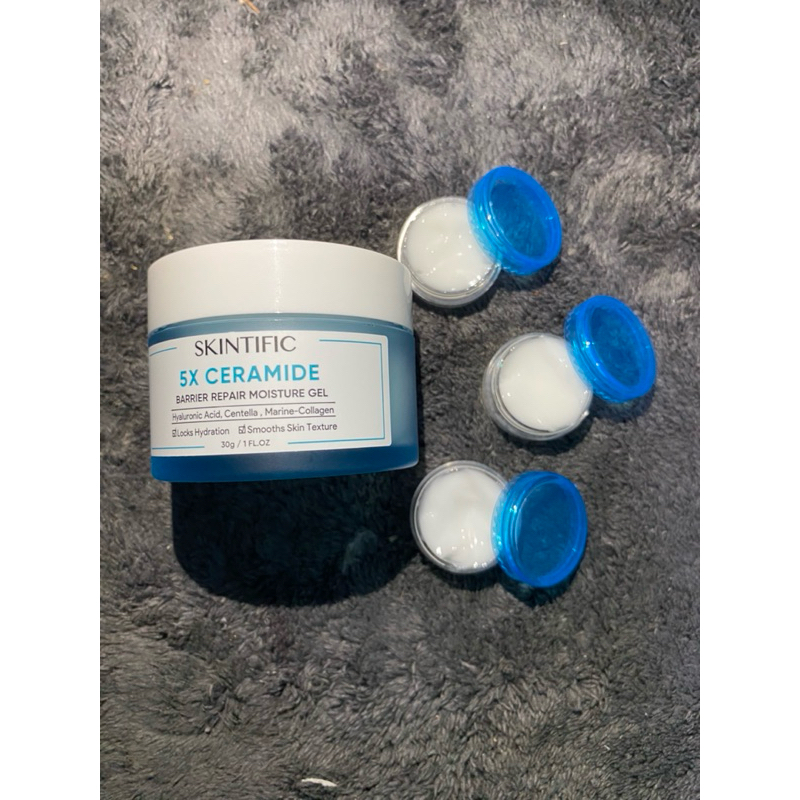 SKINTIFIC//SKINTIFIC MINI//MOISTURIZER//SKINTIFIC TRAVELKIT//SHARE IN JAR 5gr//