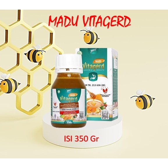 

Madu VITAGERD Obat Gerd Asam Lambung Maag ORIGINAL Halal BPOM