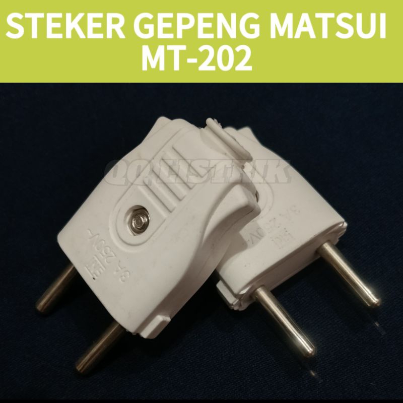 [GROSIR] STEKER GEPENG MATSUI MT- 205 PUTIH, STEKER MINI MATSUI