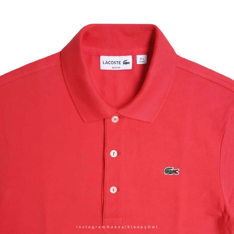 Polo Shirt Lacoste Coral Authentic