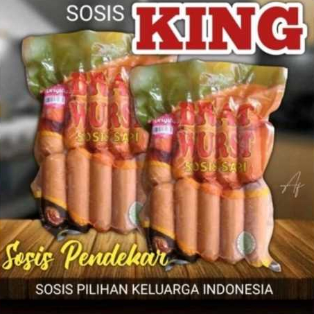 

Sosis King Pendekar isi 10 pcs 500gr