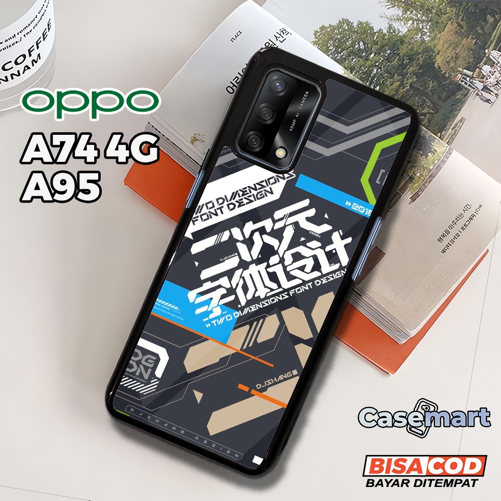 Case OPPO A74 4G A95 Casing OPPO A74 4G A95 Casemart [GDM1] Case Glossy Case Aesthetic Custom Case A
