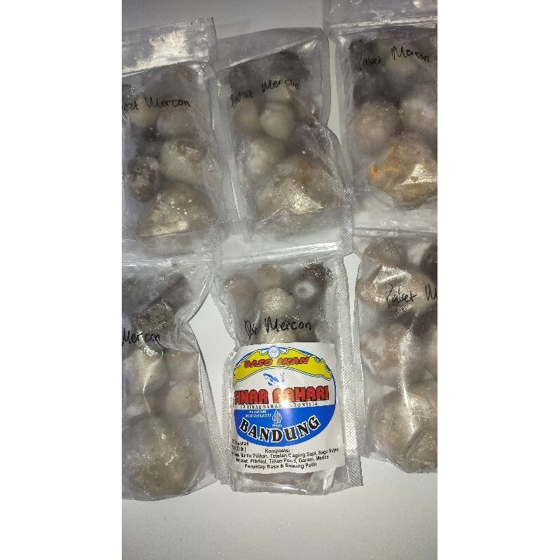 

Baso ikan paket mercon