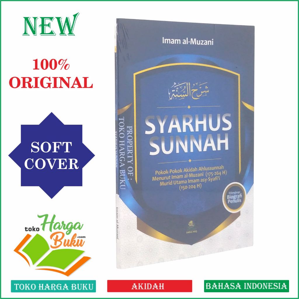 Foto Syarhus Sunnah Karya Imam Al-Muzani Pokok-Pokok Akidah Ahlussunnah wal Jamaah Penerbit Darul Haq