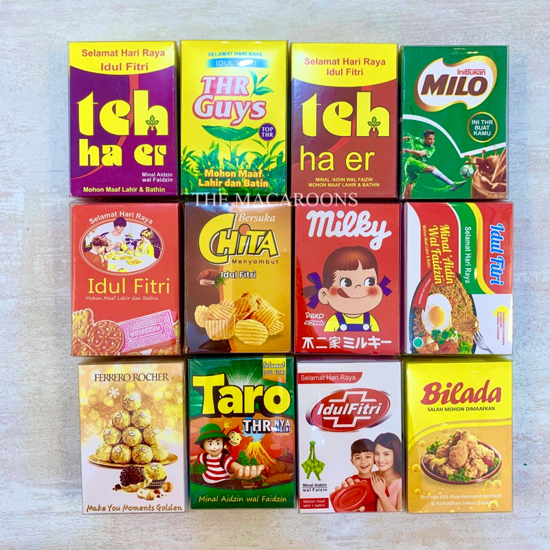 

Amplop tema Snack Lebaran Idul Fitri isi 50 lembar / Angpao THR Multifungsi