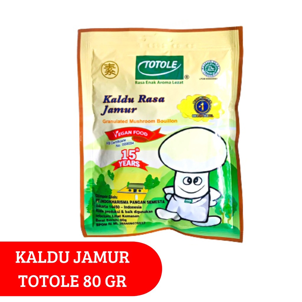 

Totole Kaldu Jamur 80 gram