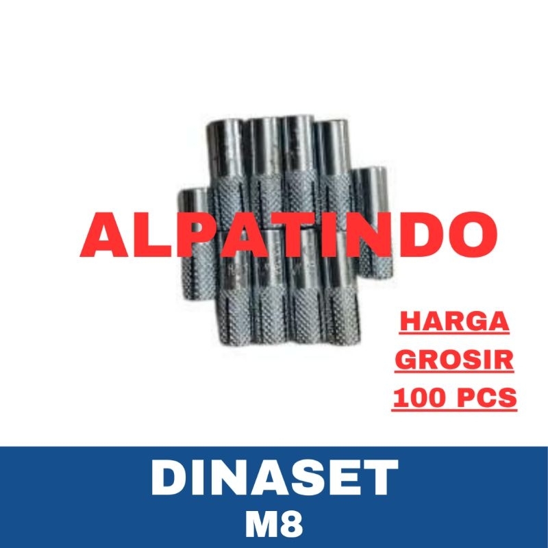 Dinaset M 8 / Dynaset M 8 / Drop in Anchor M 8 / Dinaset 8 mm