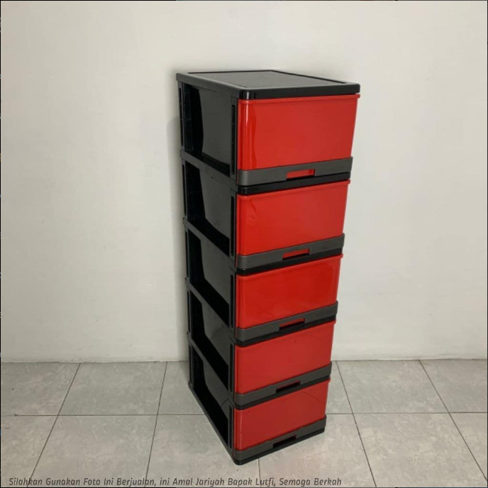 21.Laci Container Plastik 5 Susun Jumbo Miracle