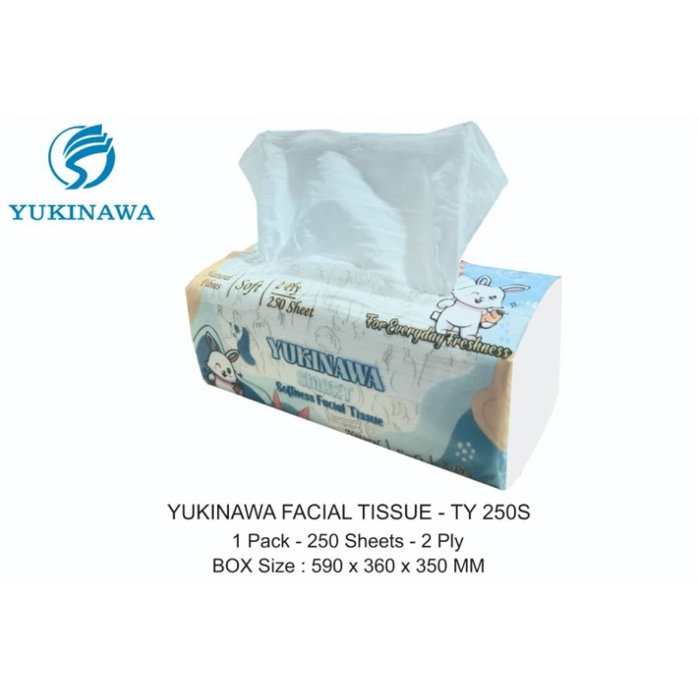 Tissue Wajah Yukinawa / Facial Tissue/ Tisu lembut