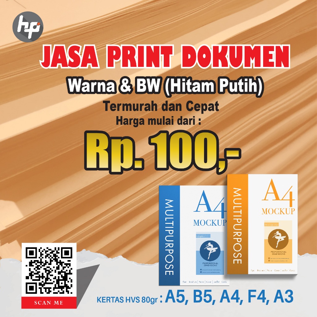 Jasa Print Murah / Cetak Buku / Skripsi / Print Warna / Print BW