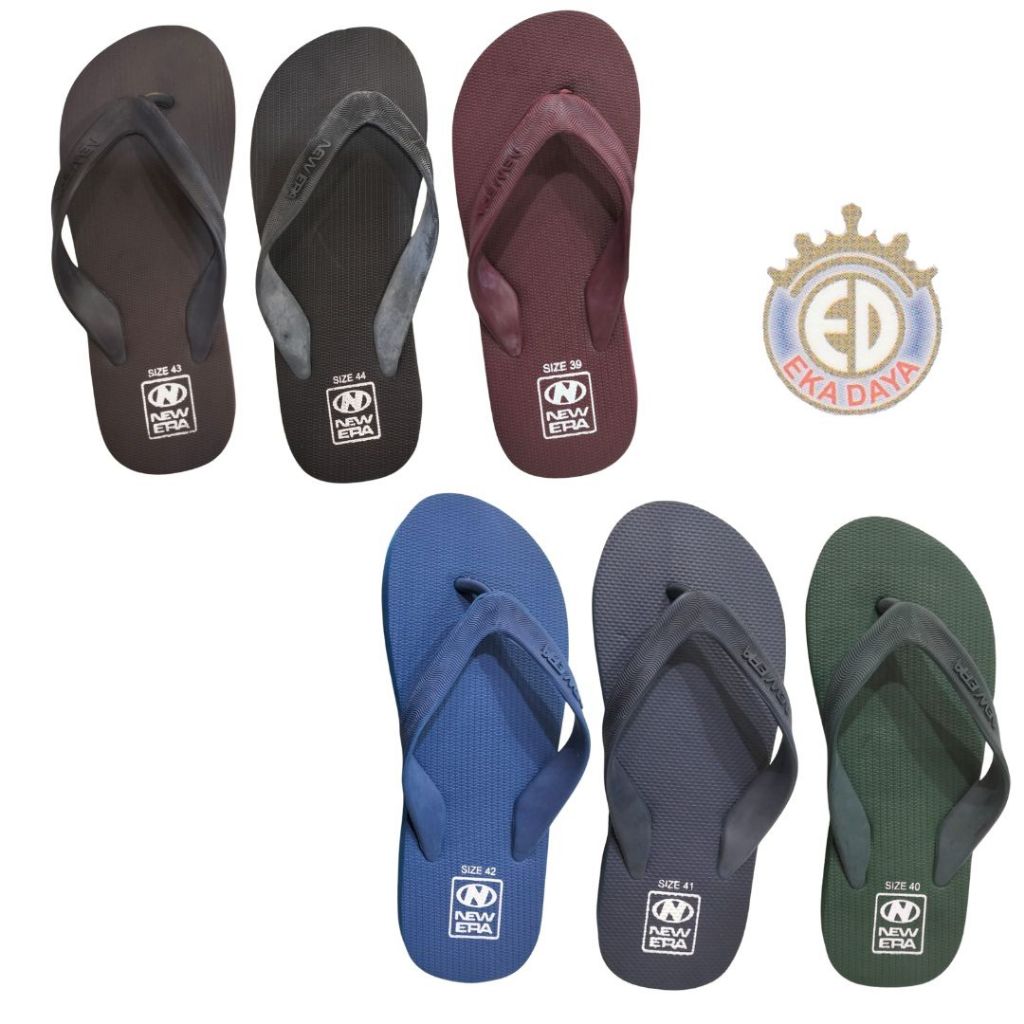 Sandal Jepit Pria / Wanita New Era Miami / sendal jepit unisex