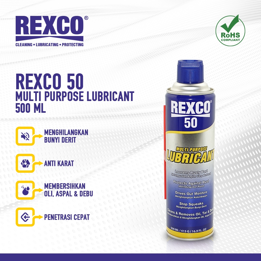 Pelumas Anti Karat Penetrating Oil Serba Guna Rexco 50 Rexco50 500 ML