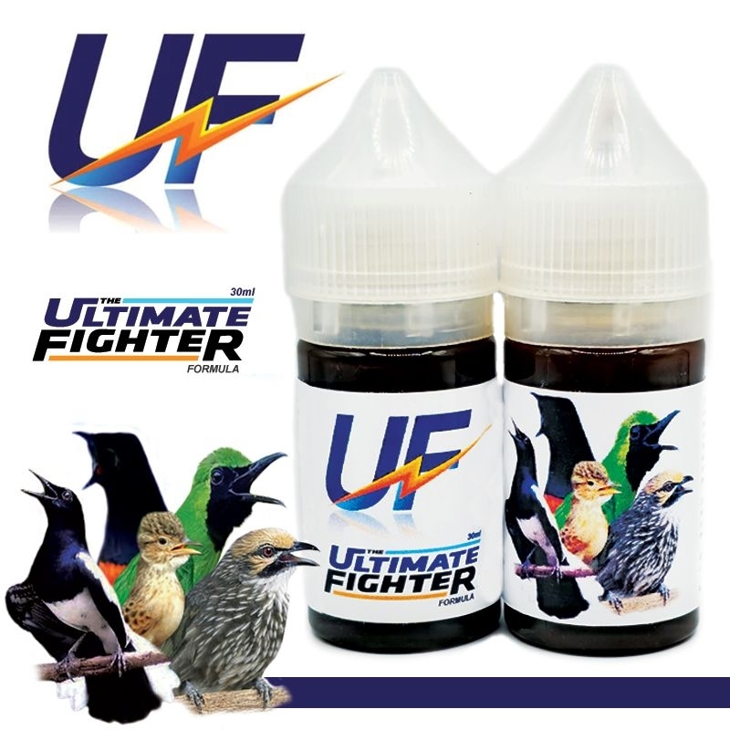 The Ultimate Fighter Formula 30ml - Vitamin Burung Kontes Import Filipina untuk semua jenis burung M