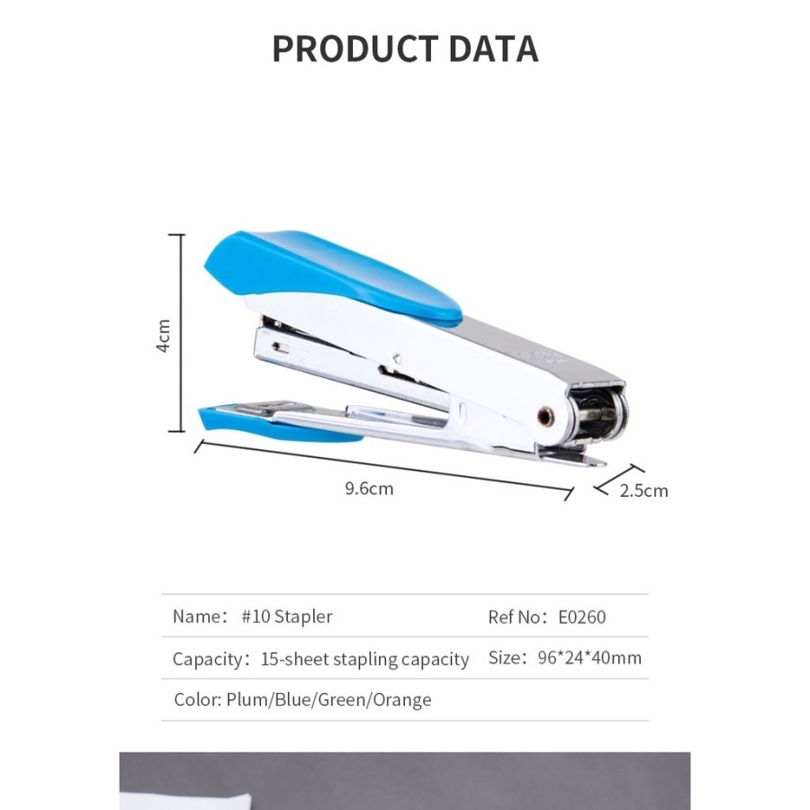 

DELI Stapler ABS Plastik - E0260