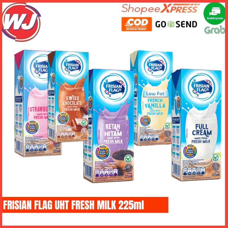 

FRISIAN FLAG SUSU UHT 225ml ALL VARIAN