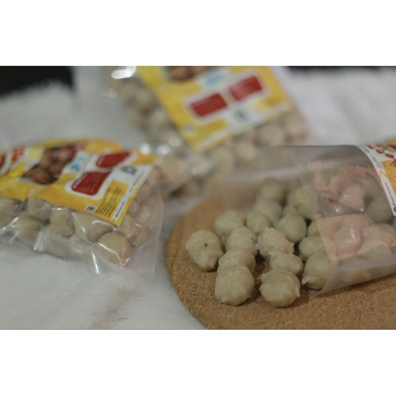 

BAKSO AYAM FROZEN (BEKU) VAKUM 350 GR 500 GR 1KG MURAH ENAK || BAKSO LEGENDA