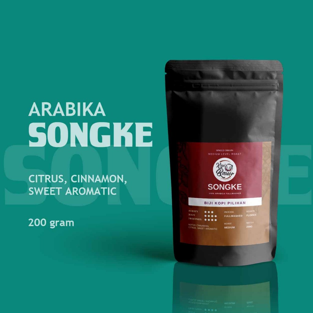 

Kopi Arabika Flores SONGKE Single Origin Citrus Turkish 200gr