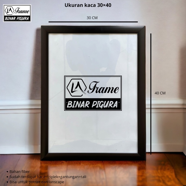 ART N22S Bingkai Pigura foto ukuran 12R 3x4  12RS 3x45 plus kaca rekomendasi