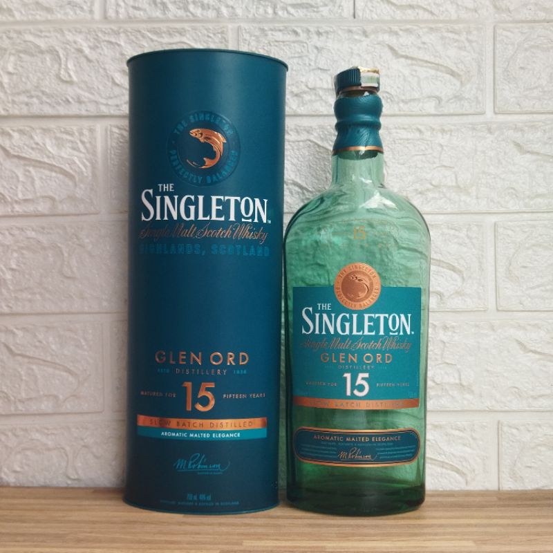 Botol bekas Singleton 15 Glen Ord 700ml