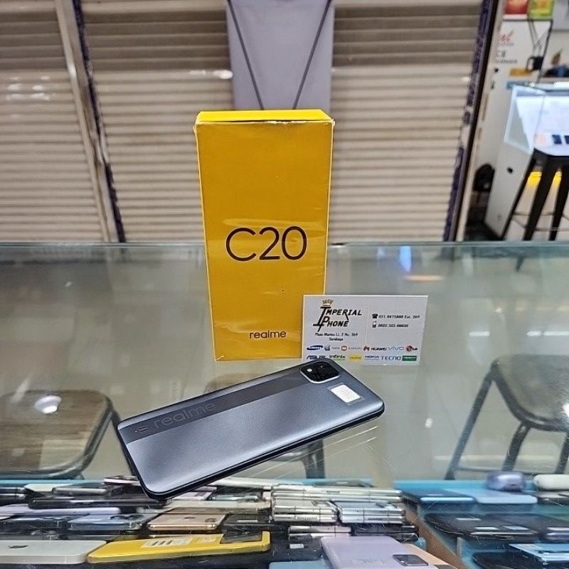 realme c20 2/32 resmi second