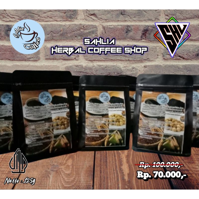 

Kopi Herbal Sahlia Coffe,100% Kopi arabica asli dan jinten Hitam Habbatussauda (Buatan Rumahan) 100% Halal