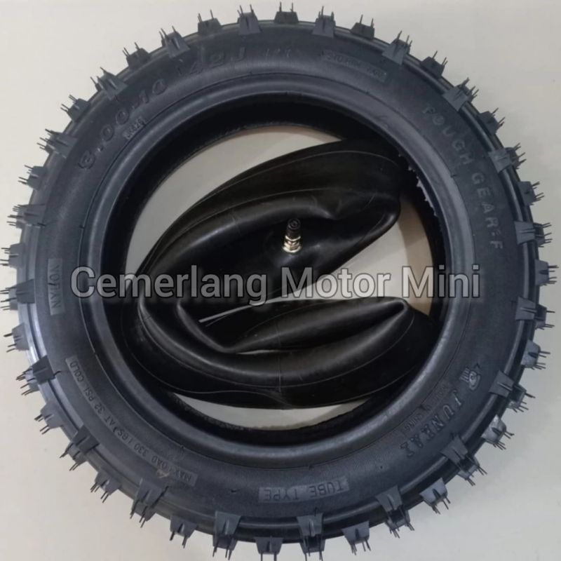 Ban Trail Luar Dan Dalam  3.00 - 10 Motor Mini 4Tak 50CC