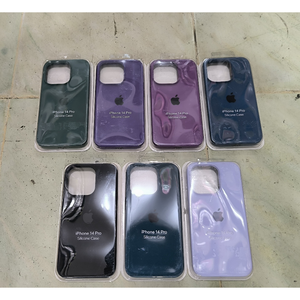 CASE SILICONE ORIGINAL ANTI JAMUR IPHONE 14 PRO