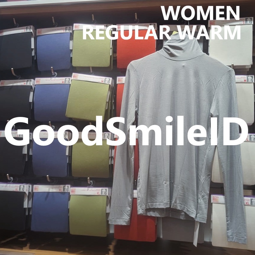 77 Brands Festival SALE Women HEATTECH Regular Reguler Warm Turtleneck Longjohn Turtle Neck Lengan P