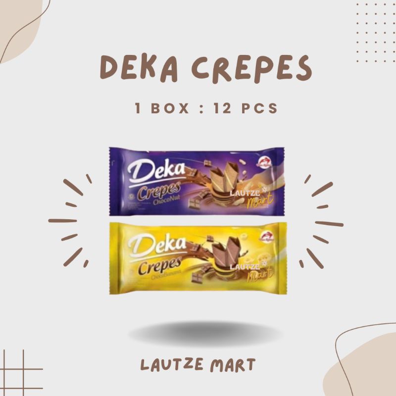 

Deka Crepes All Varian 1 Box Isi 12 Pcs