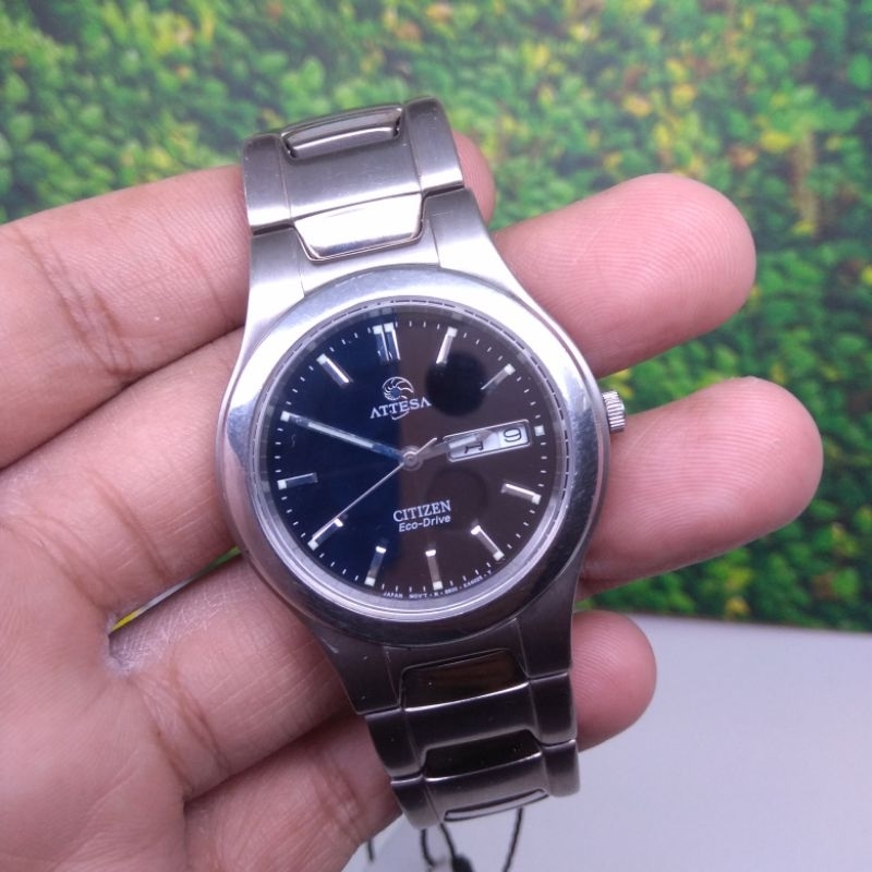Jam tangan pria Citizen eco drive attesa B800 K13963