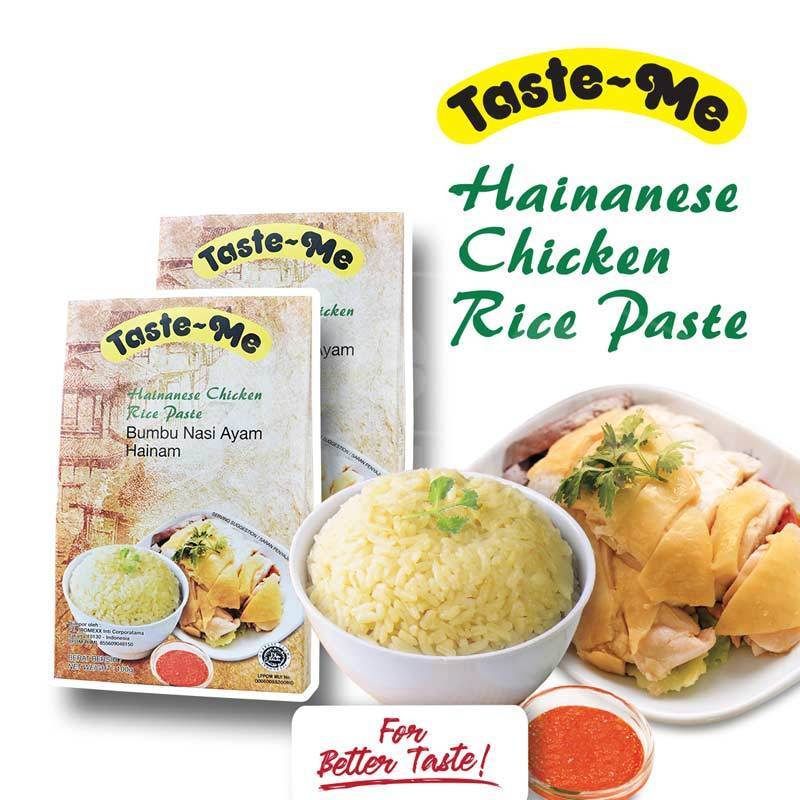 

Taste-Me Hainanese Chicken Rice Paste /Bumbu Nasi Ayam Hainan Berat Bersih 100gr