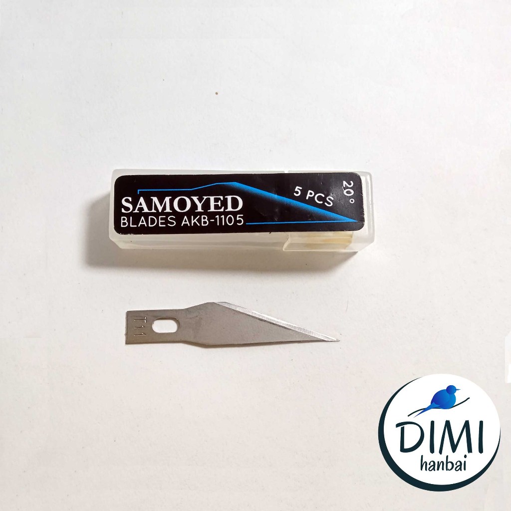 

[DIMI] Isi 5 Cutter Refill Spare Blades Pisau Seni Ukir Pen-Type Precision Art Knife