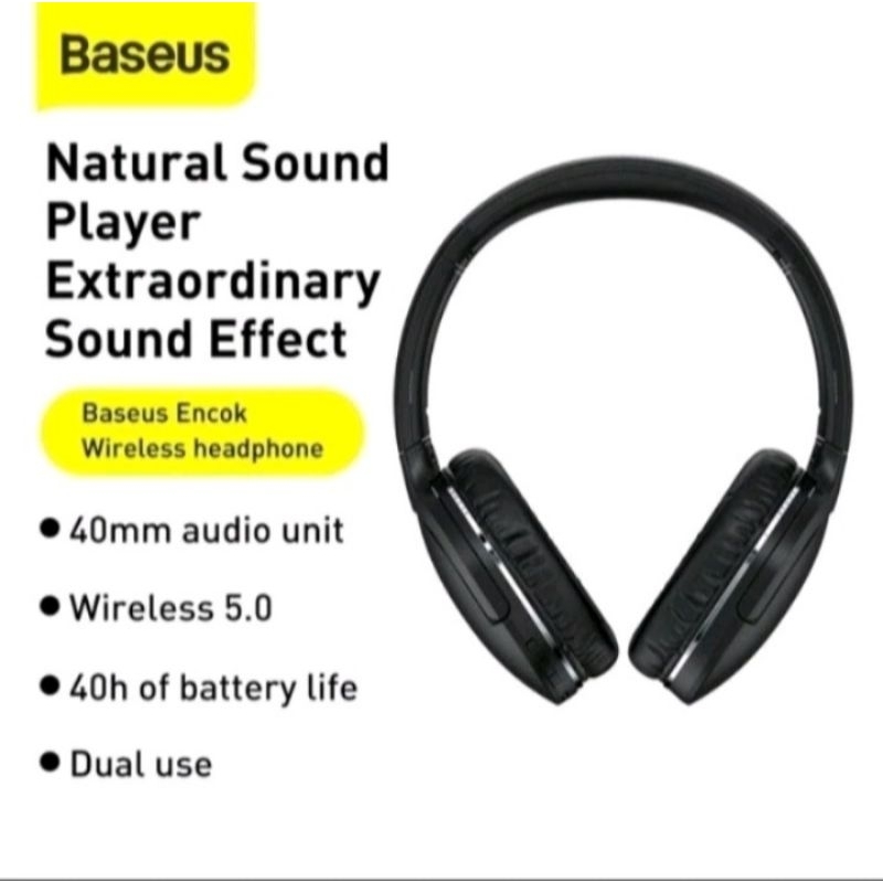 BASEUS ENCOK WIRELESS HEANDPHONE D02 PRO