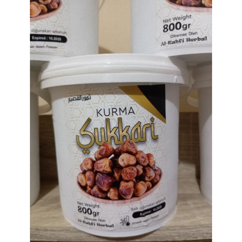 

Kurma Sukari Al Qaseem 800gr.Sukari Ember