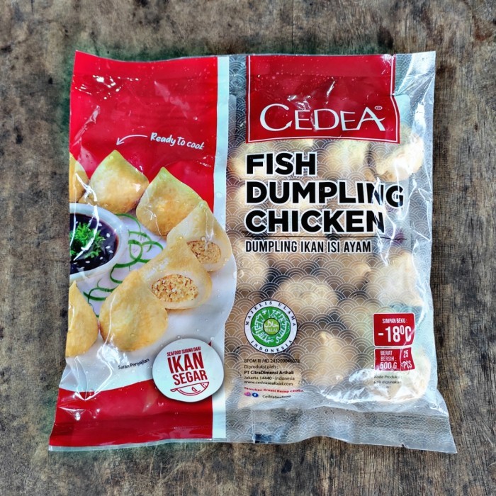 

PASAR ONLINE MURAH - CEDEA DUMPLING IKAN ISI AYAM 500GR
