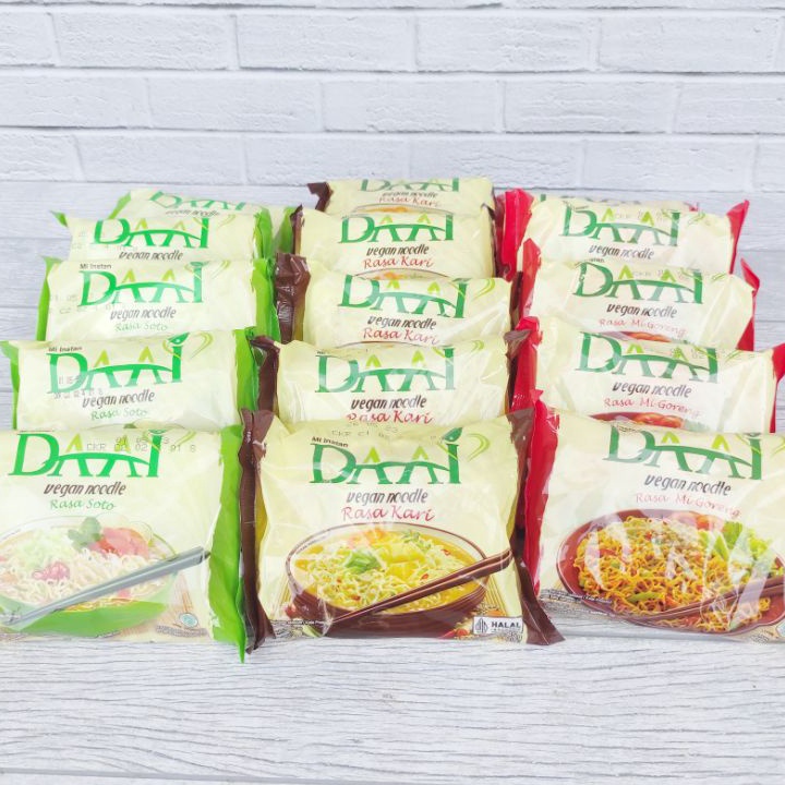 

77 DAAI Mi Instant 1 Pack 5 Bungkus Vegan Vegetarian