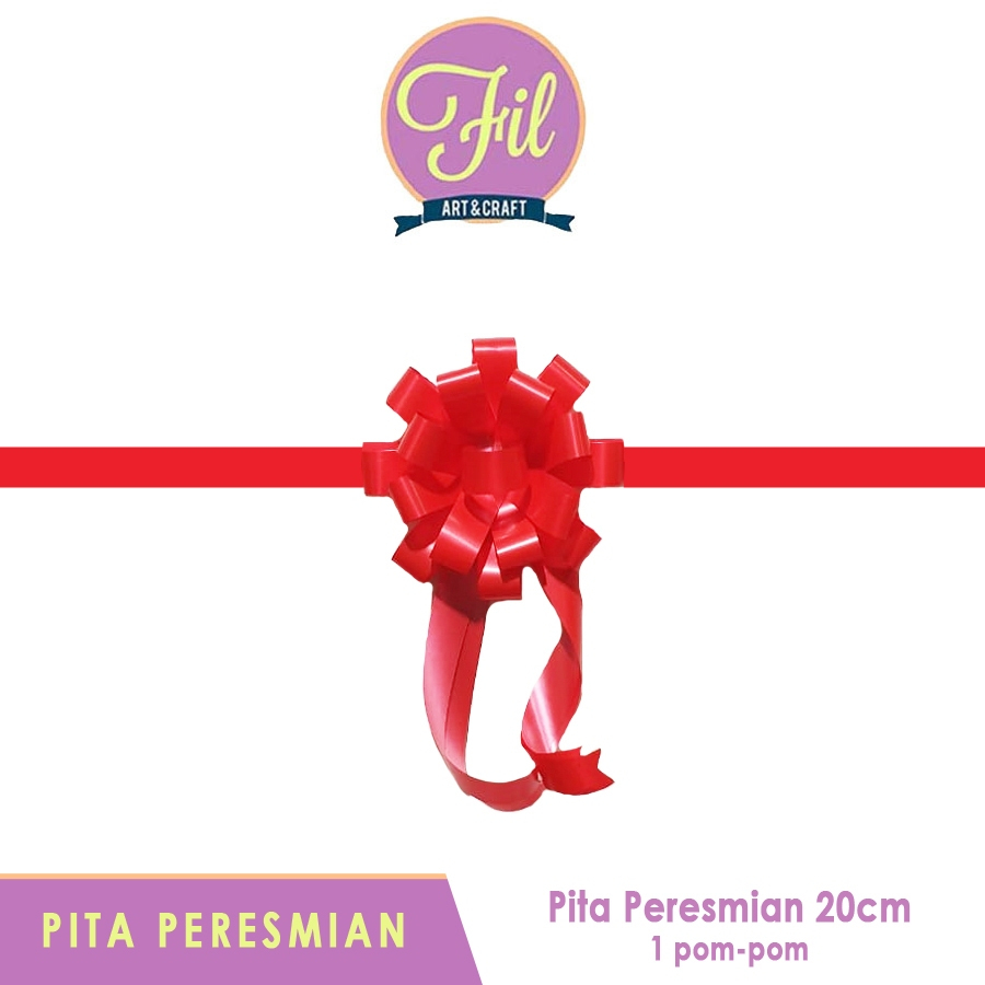 

Pita Peresmian / Gunting Pita / Pita Grand Opening / Pita Merah