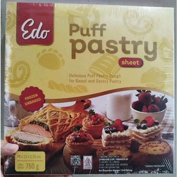 

EDO PUFF PASTRY 750gr