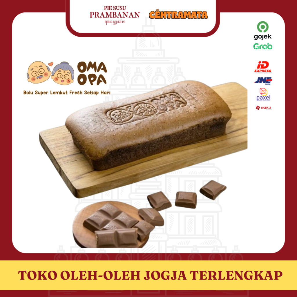 

Bolu Kukus Oma Opa Ogura Chocolate | Oleh-Oleh khas Jogja