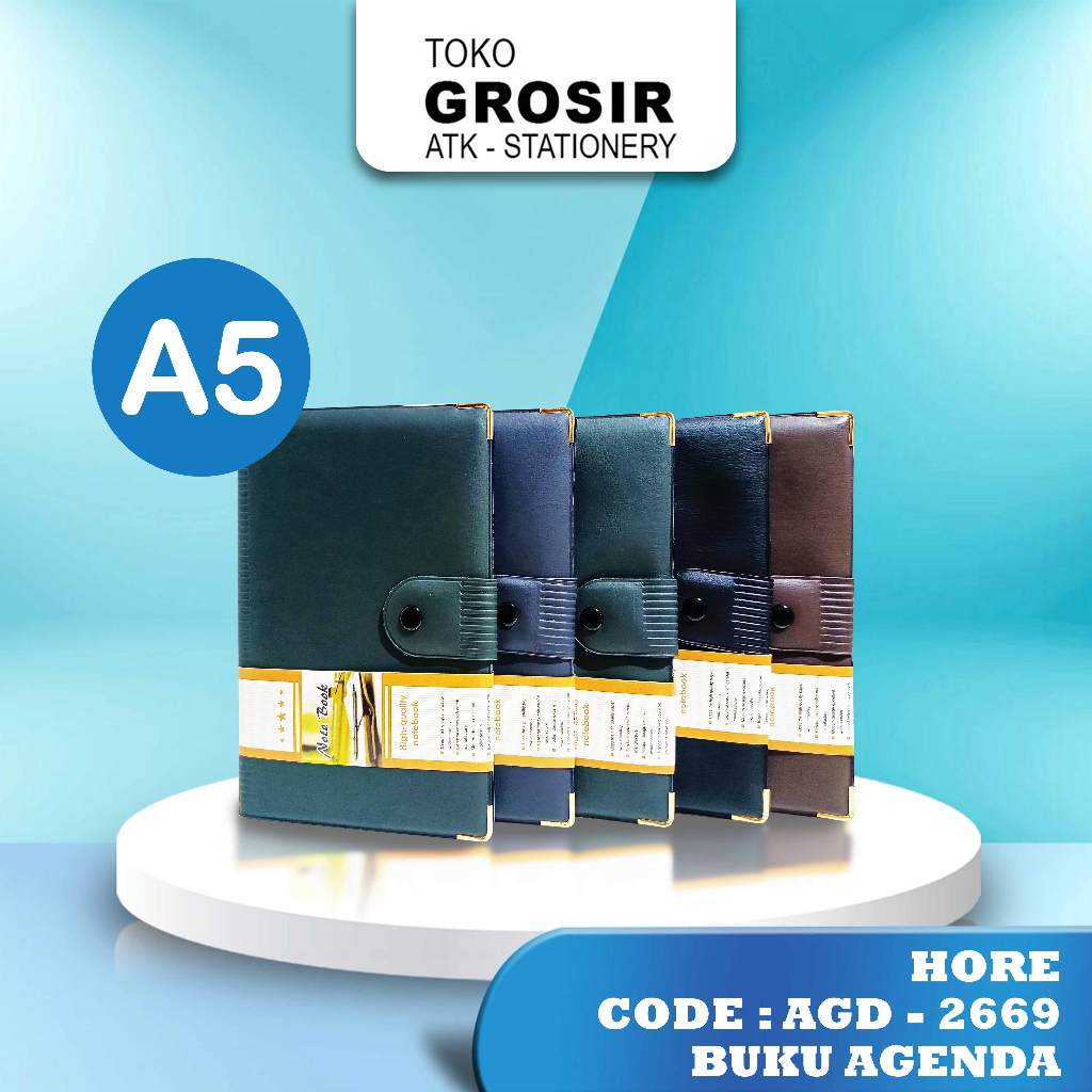 

Buku Agenda HORE - AGD 2669 + Kancing