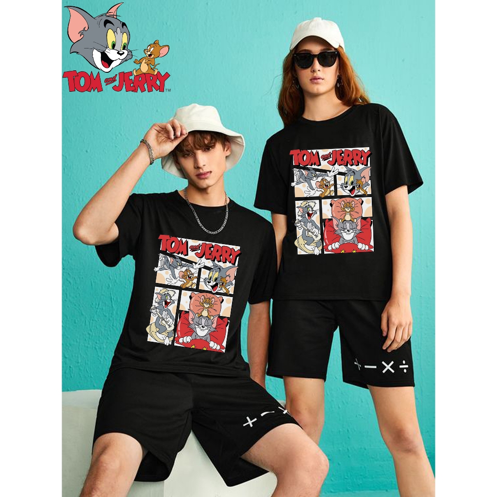 KAOS TOM AND JERRY / TSHIRT TOM AND JERRY / KAOS TOM & JERRY / TSHIRT TOM & JERRY
