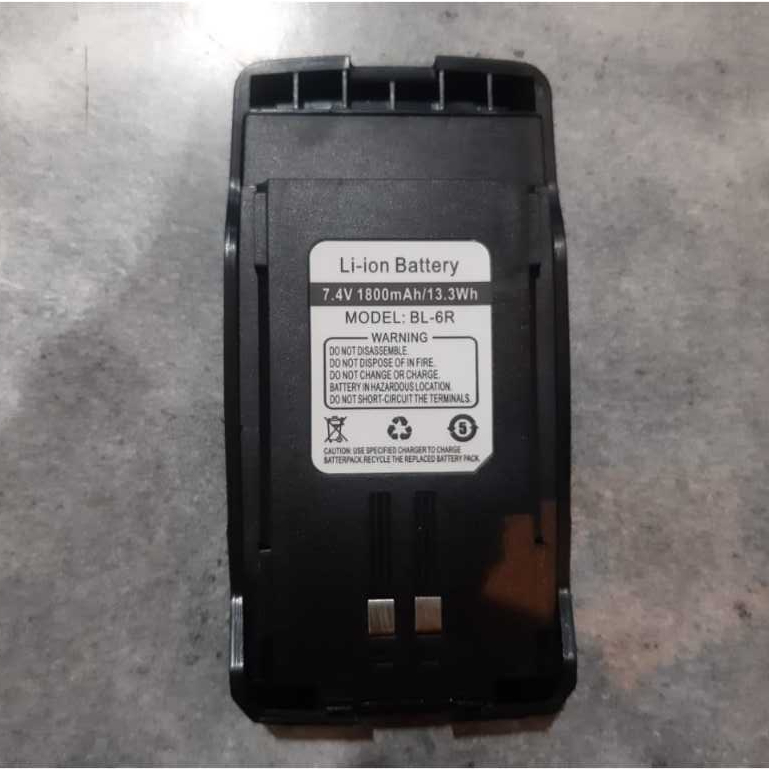 Batre Baofeng UV6R Original Battery Radio HT Baofeng UV-6R
