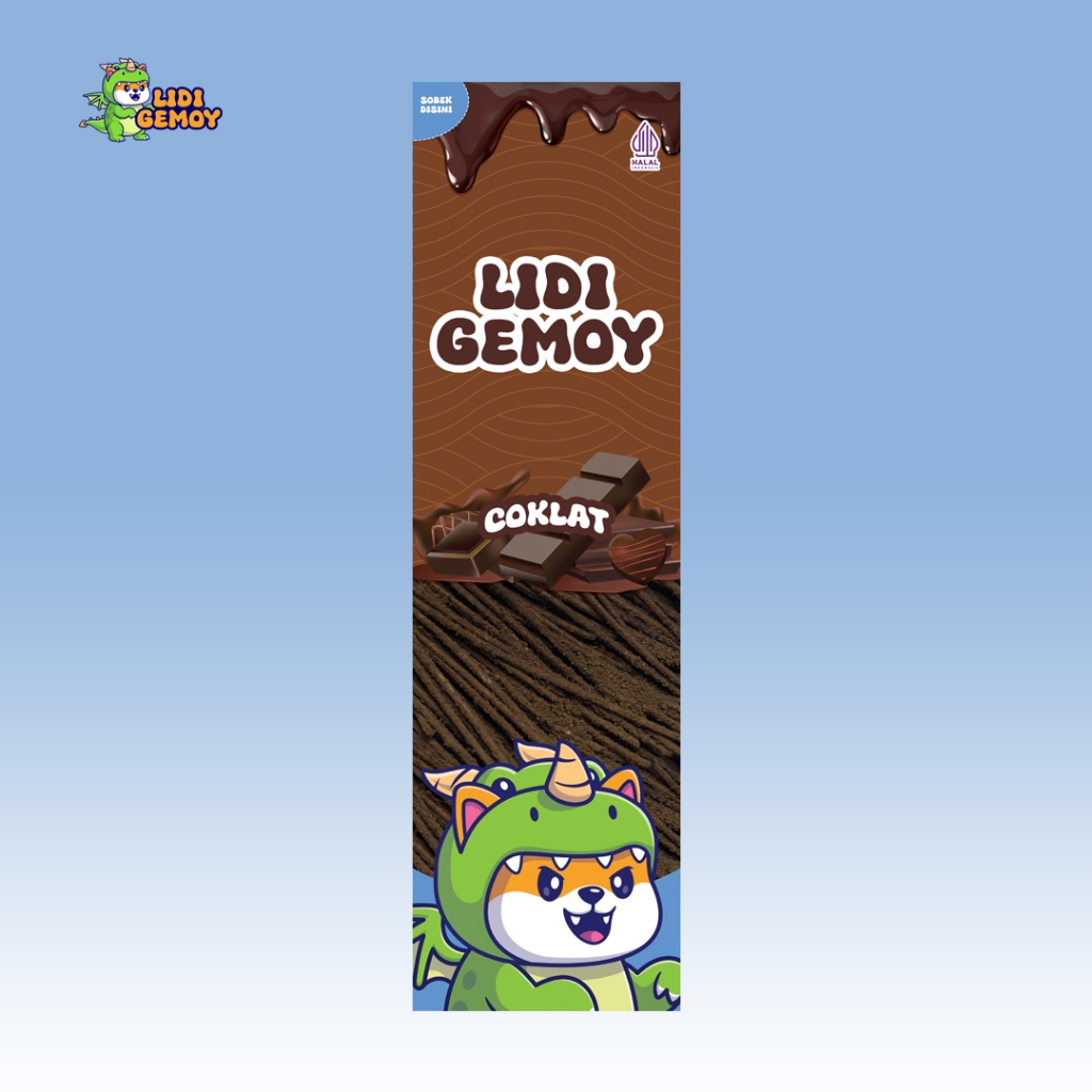 

Lidi Gemoy Coklat 25gr
